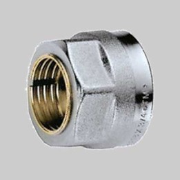 ADATTATORE PER TUBO RAME 'TIEMME' - 16 x 1/2 - 16