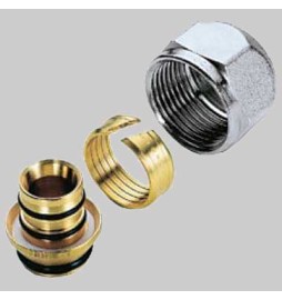 ADATTATORE PER TUBO MULTISTRATO 'TIEMME' - 20 x 3/4 - 18 SP 2,25