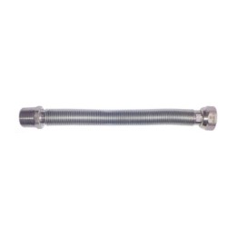 RACCORDO INOX ESTENS ACQUA 1/2 MAS/FEM 200-400MM