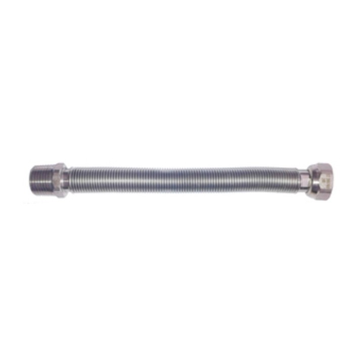 RACCORDO INOX ESTENS ACQUA 1/2 MAS/FEM 200-400MM