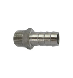 RACCORDO PORTAGOMMA MASCHIO ACCIAIO INOX 3/8"
