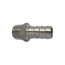 RACCORDO PORTAGOMMA MASCHIO ACCIAIO INOX 3/4"