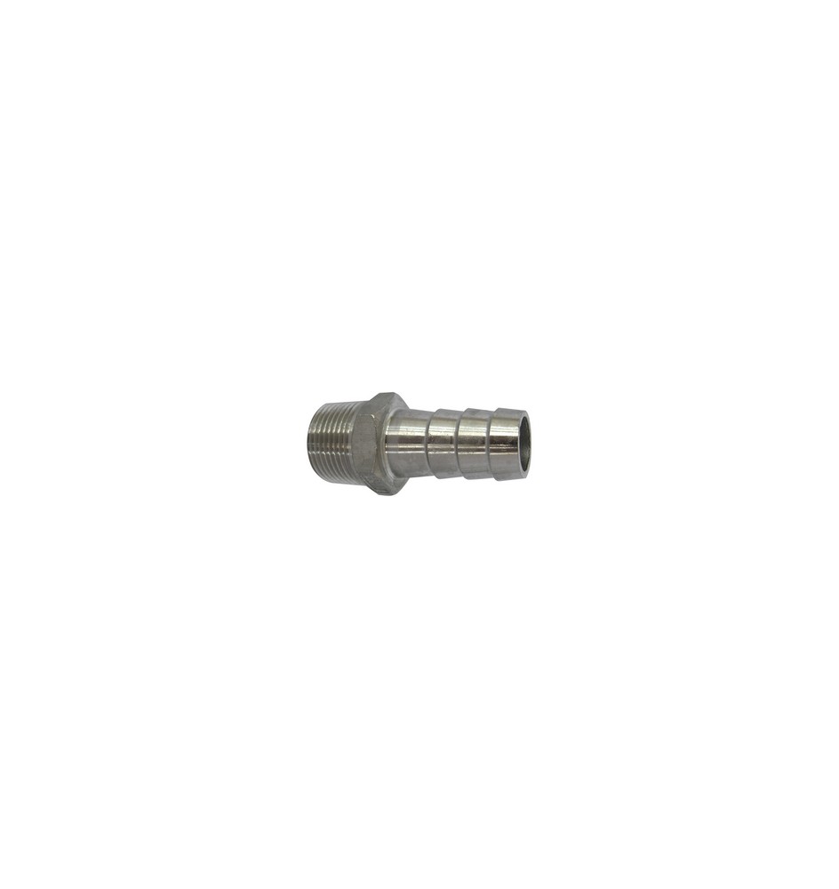 RACCORDO PORTAGOMMA MASCHIO ACCIAIO INOX 1"