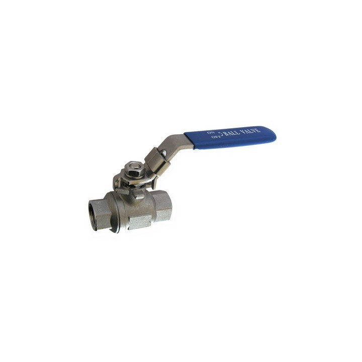 VALVOLA A SFERA FF CON LEVA ACCIAIO INOX 1"