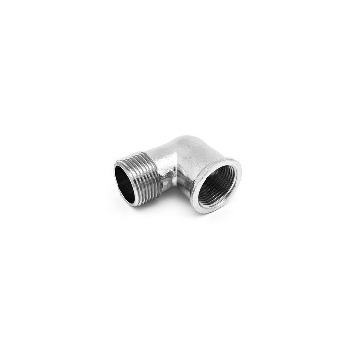 GOMITO MF IN OTTONE CROMO IBP 1/2" -CONF