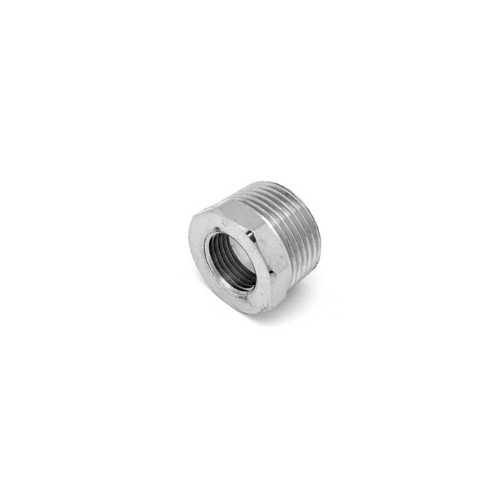 RIDUZIONE MF IN OTTONE CROMO IBP 1" x 3/8