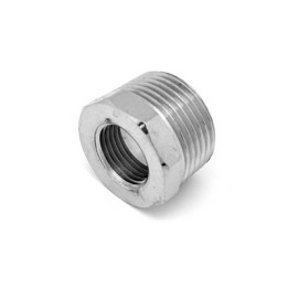 RIDUZIONE MF IN OTTONE CROMO IBP 1" x 1/2