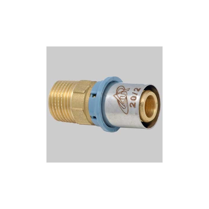 RACCORDO DIRITTO MASCHIO DELT ALL - 20 x 1/2