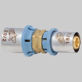 RACCORDO DIRITTO DOPPIO RIDOTTO DELT ALL - 50 x 40