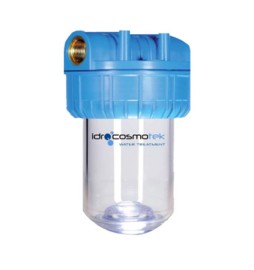 DEPURATORE DI ACQUA IN 3 PEZZI D 5 ATTACCO 1/2