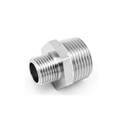 NIPPLE RIDOTTO MM IN OTTONE CROMO IBP 1" x 3/4