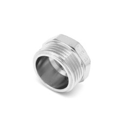 TAPPO MASCHIO IN OTTONE CROMO IBP 3/8" -CONF