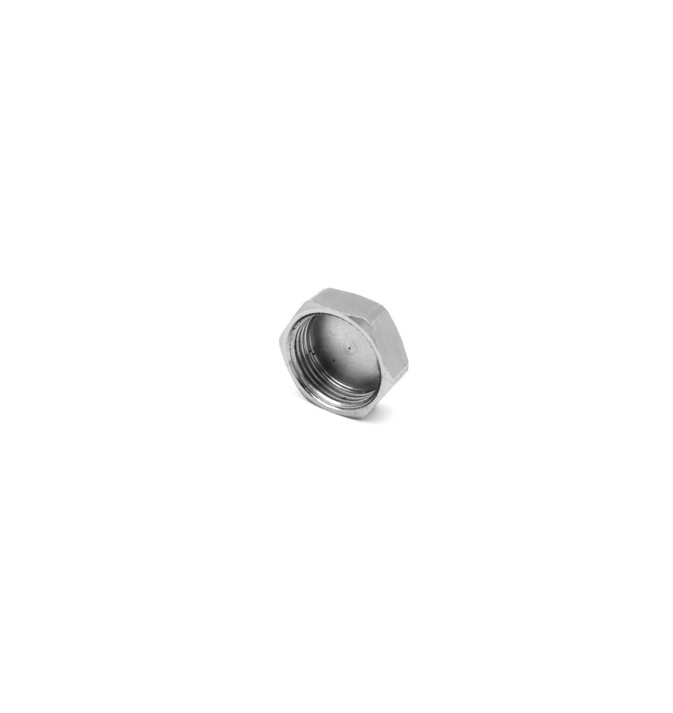 TAPPO FEMMINA IN OTTONE CROMO IBP 3/8" -CONF