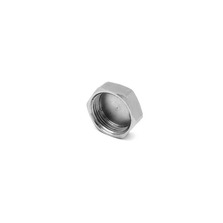 TAPPO FEMMINA IN OTTONE CROMO IBP 3/8" -CONF