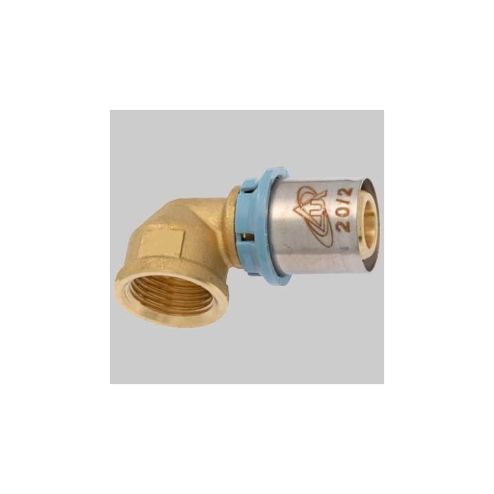 RACCORDO A GOMITO FEMMINA DELT ALL - 20 x 3/4