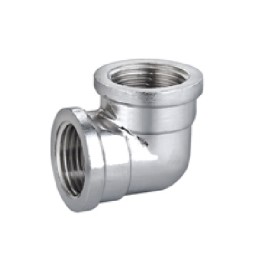 GOMITO A 90° FF IN OTTONE CROMO IBP 1/2"