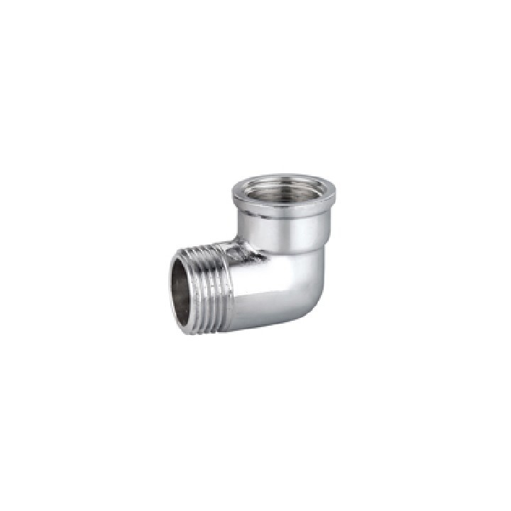 GOMITO A 90° MF IN OTTONE CROMO IBP 3/4"