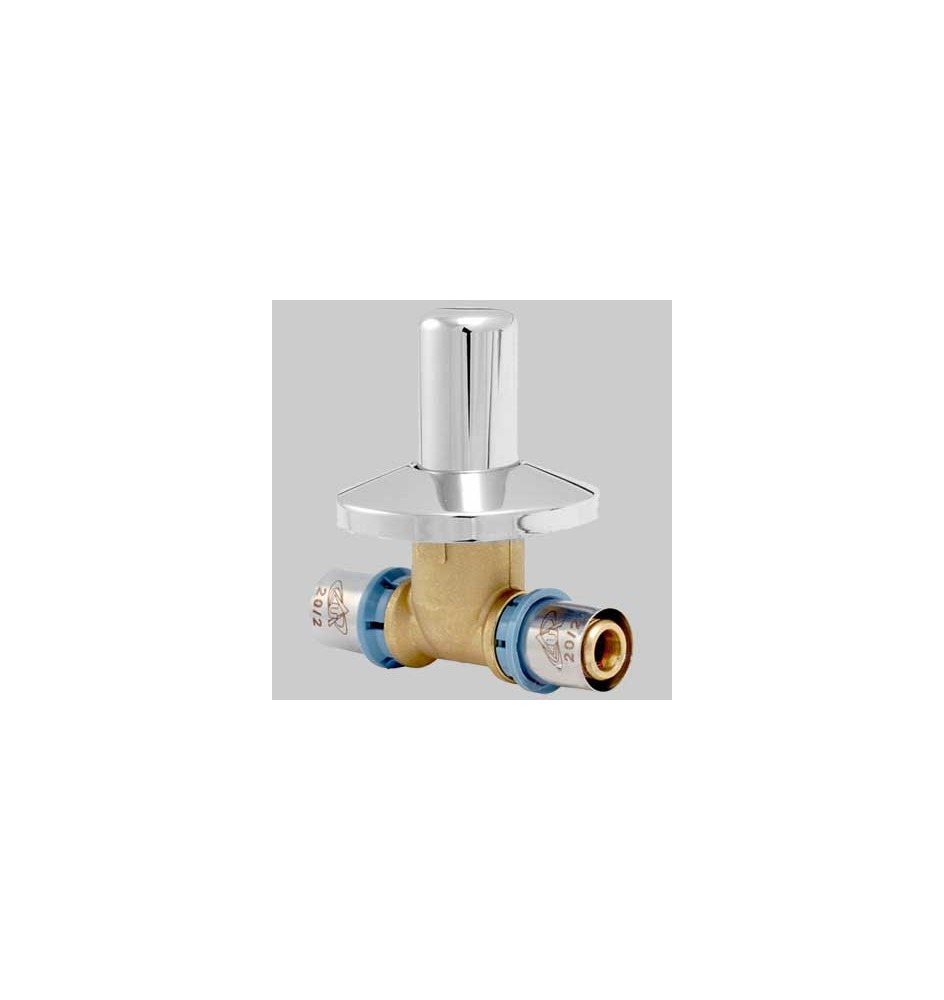 RUBINETTO CON ROSONE DELT ALL - 16 x 16