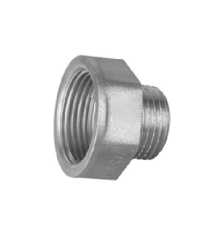 RIDUZIONE FM IN OTTONE CROMO IBP 3/4" x 1/2"