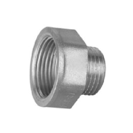 RIDUZIONE FM IN OTTONE CROMO IBP 3/4" x 1/2" -CONF
