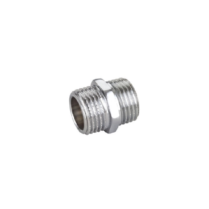 NIPPLE DIRITTO MM IN OTTONE CROMO IBP 3/4" -CONF
