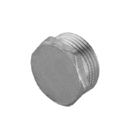 TAPPO MASCHIO IN OTTONE CROMO IBP 3/8"