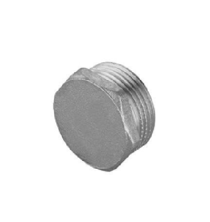 TAPPO MASCHIO IN OTTONE CROMO IBP 3/8" -CONF