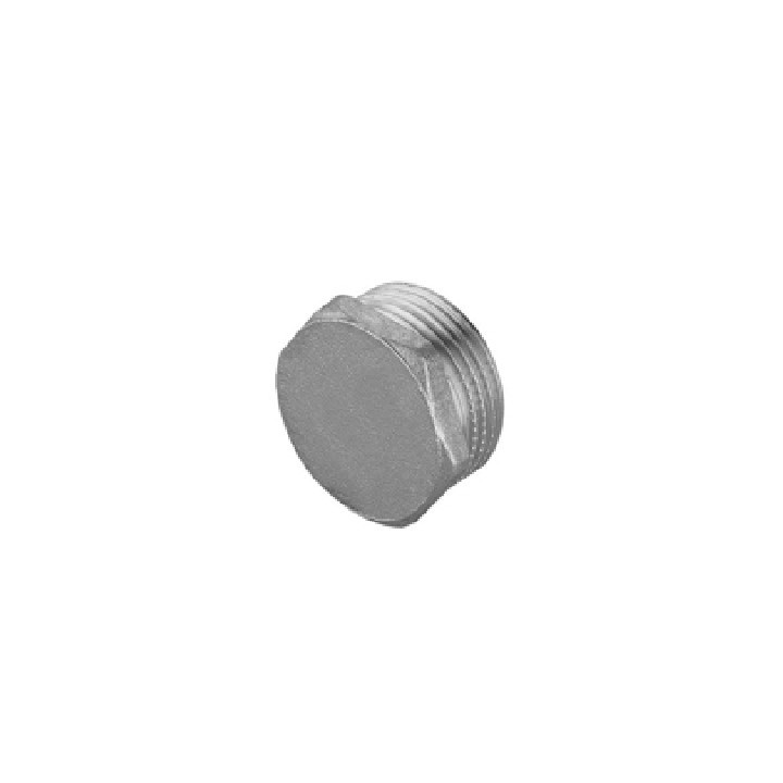 TAPPO MASCHIO IN OTTONE CROMO IBP 3/4" -CONF