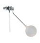 BS GALLEGGIANTE CATIS C/SFERA 3/8 SCARICO WC*