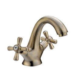 SERIE SOFIA MONOF. LAVABO CROCE BRONZATO