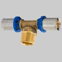 RACCORDO A TEE MASCHIO APE PRESS - 20 x 3/4 x 20
