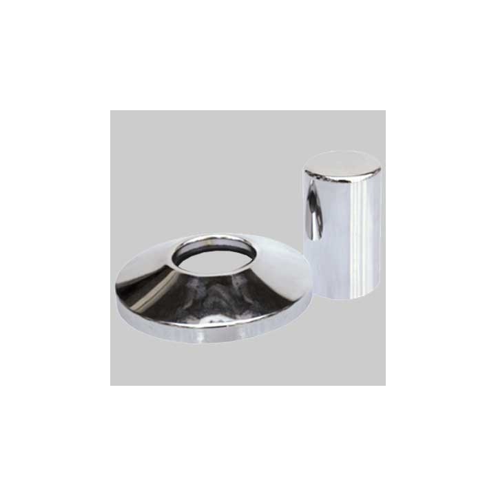 SET CAPPUCCIO E ROSONE PER RUBINETTO INCASSO APE PRESS - -
