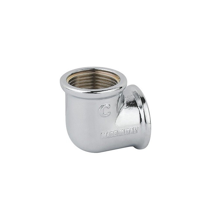 GOMITO FF OTTONE CROMO 1"