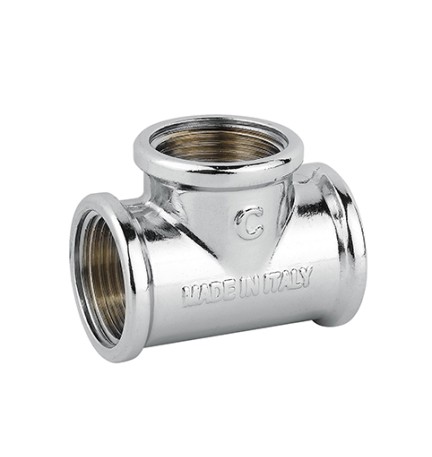 TEE FFF OTTONE CROMO 3/8