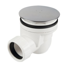 PILETTA SIFOIDE DOCCIA D 60MM COPERCHIO INOX 90MM