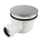 PILETTA SIFOIDE DOCCIA D 90MM COPERCHIO INOX 120MM