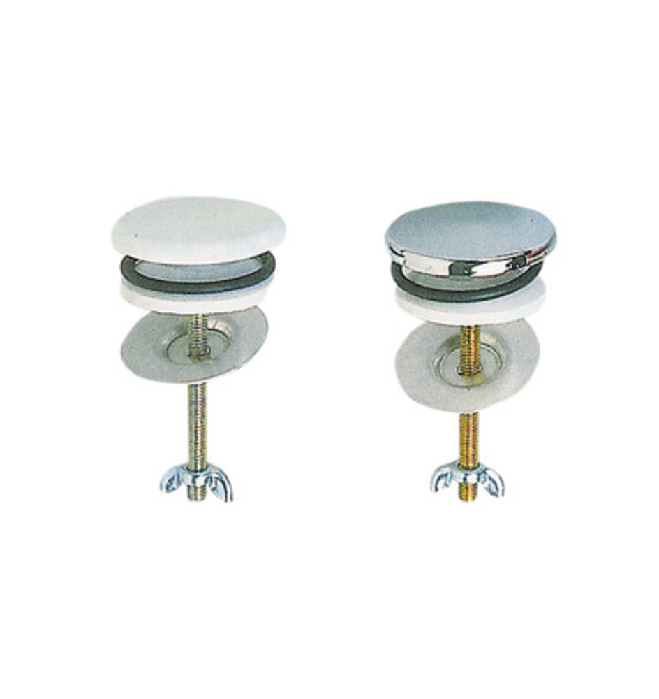 BL TAPPO COPRIFORO OTTONE BIANCO 2 PZ
