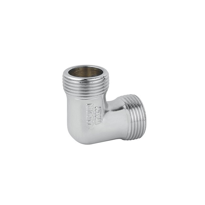 GOMITO MM OTTONE CROMO 1/2
