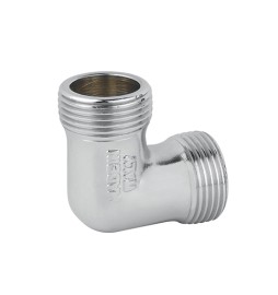 GOMITO MM OTTONE CROMO 1"