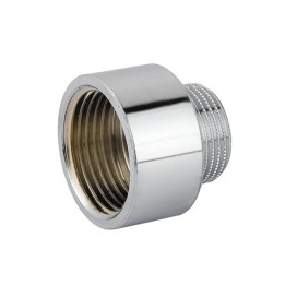 PROLUNGA RIDOTTA OTTONE CROMO 1" x 3/4