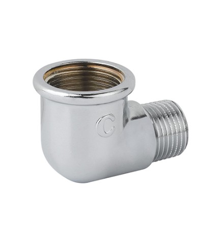 GOMITO RIDOTTO FM OTTONE CROMO 1" x 3/4