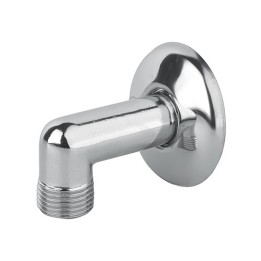 GOMITO MM 1/2 CON ROSONE OTTONE CROMO 1/2