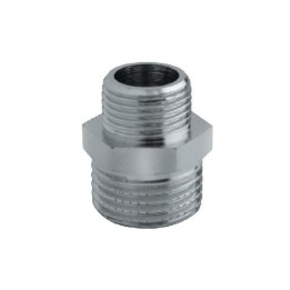 NIPPLES RIDOTTO OTTONE CROMATO 1/8 x 1/4