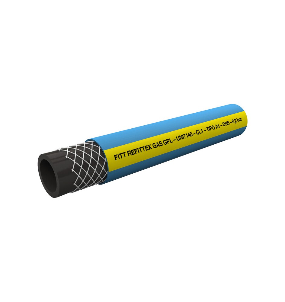 TUBO P/GAS GPL IMQ D 8X13,3 MM IN ROT. 100M