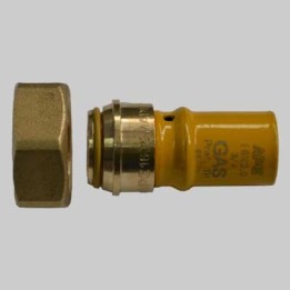 RACCORDO CON GIRELLO E O-RING PER COLLETTORI - 16 x 3/4