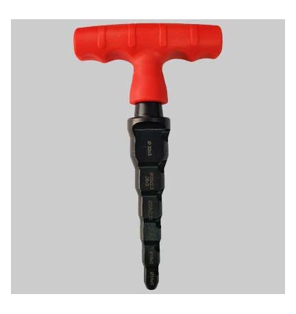 SBAVATORE CALIBRATORE MODELLO FUTURA - Ø 16-20-26-32