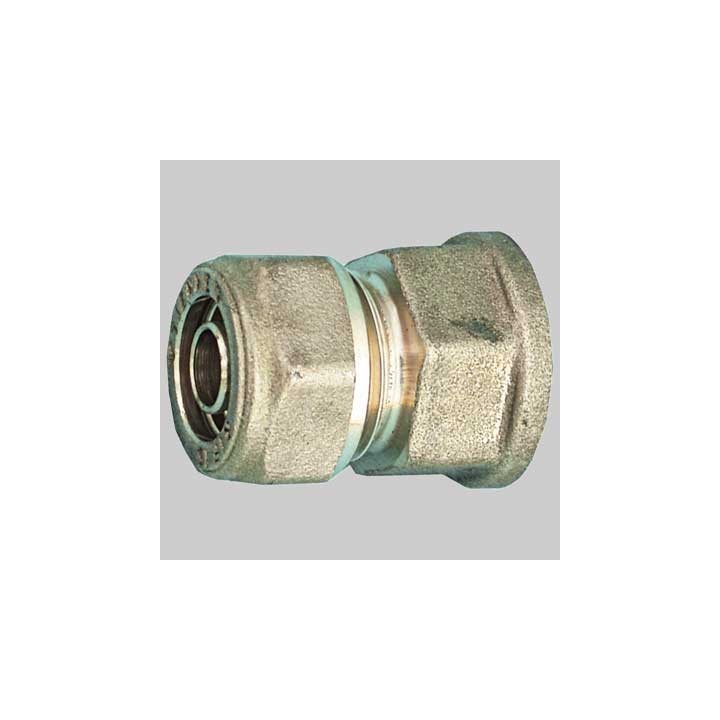RACCORDO DIRITTO FEMMINA PER TUBO COBRA-PEX - 3/4 x 15 S. 2,5