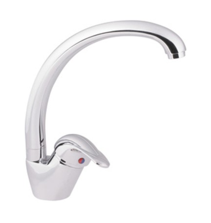 SERIE SFERA MISCELATORE LAVELLO CANNA ALTA