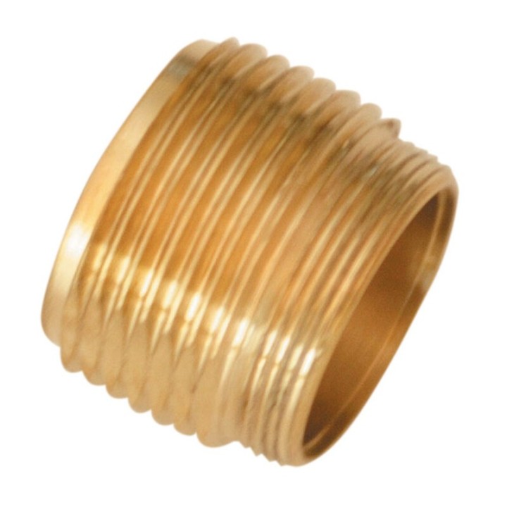 RACCORDO OTTONE FILETTATO 24X1 MAS 3/4 MAS 22X1 FEM