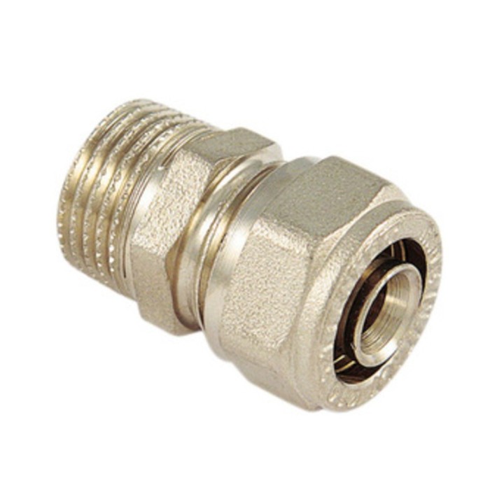 RACCORDO DIRITTO MASCHIO 26X3/4 P/MULTISTR